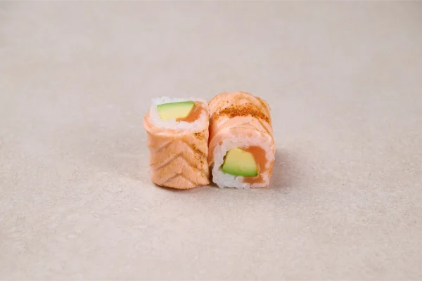 Fresh Saumon Braisé Rolls (4 Pièces)