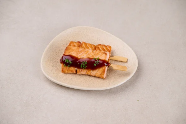 Yakitori Brochettes Saumon (2 Tiges)